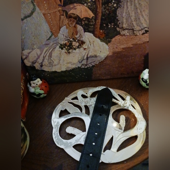 🚂Like New! Boston Patent Leather Belt🚘🚜🚛✈️Size 36,🇺🇸MADE in AMERICA 🛳⛴️ - Picture 4 of 7